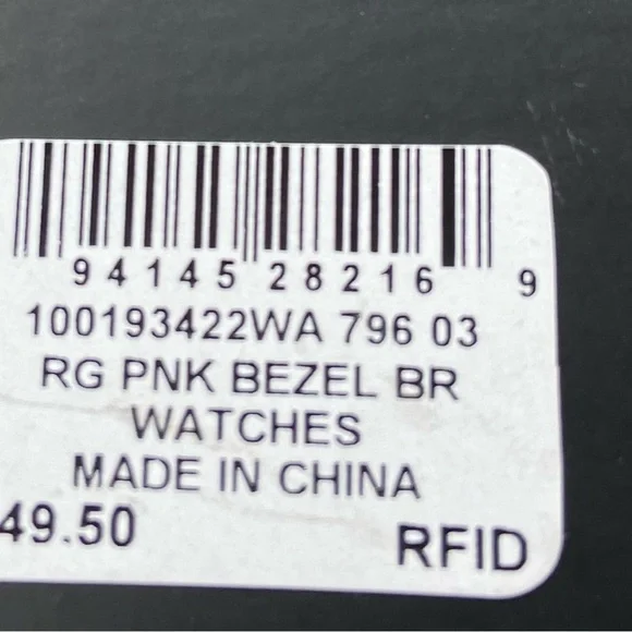 INC International Concepts Ladies Gold Watch 42mm NWT - Picture 5 of 5